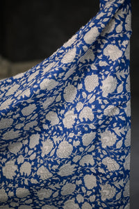 Indian Block Print Cotton - Posy Flower