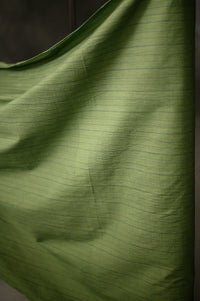 Handwoven Cotton Stripe - Samphire