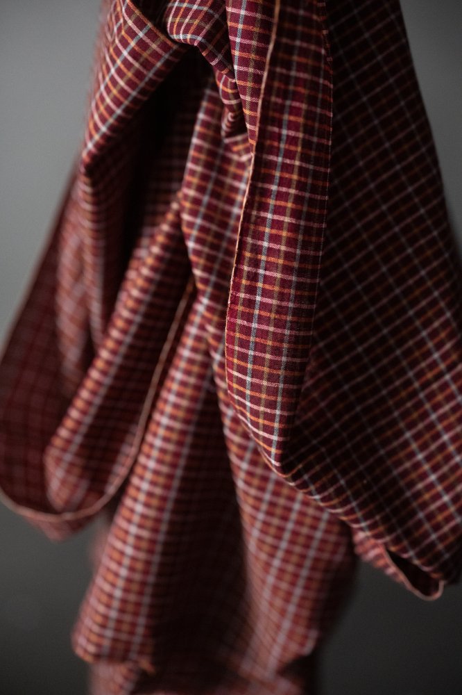 Handwoven Cotton Check - Santini