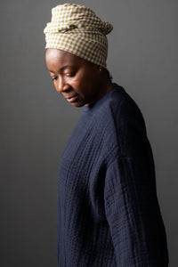 Soft Stitch Jacquard Navy