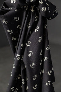 indian block floral cotton