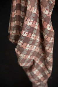 red block print fabric