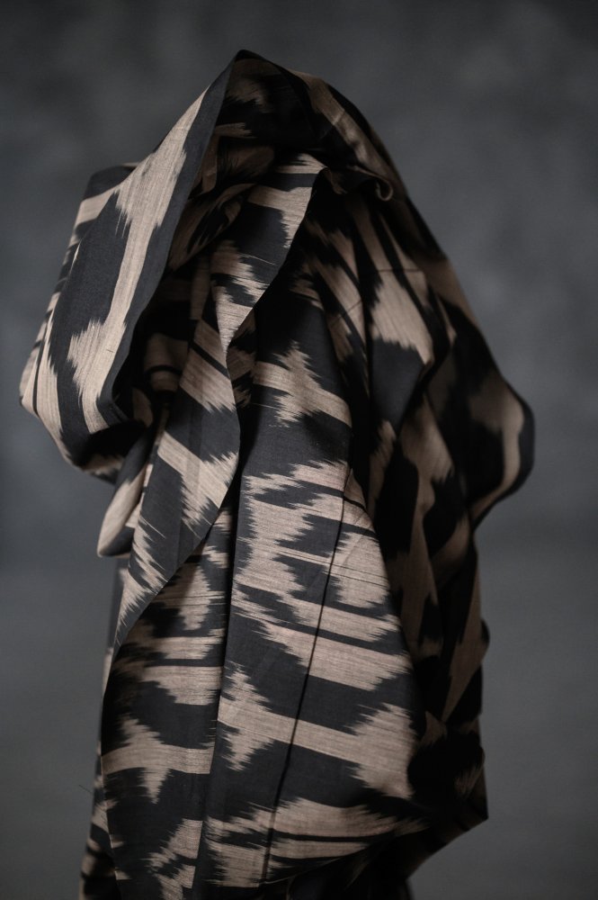 ikat indian pattern fabric