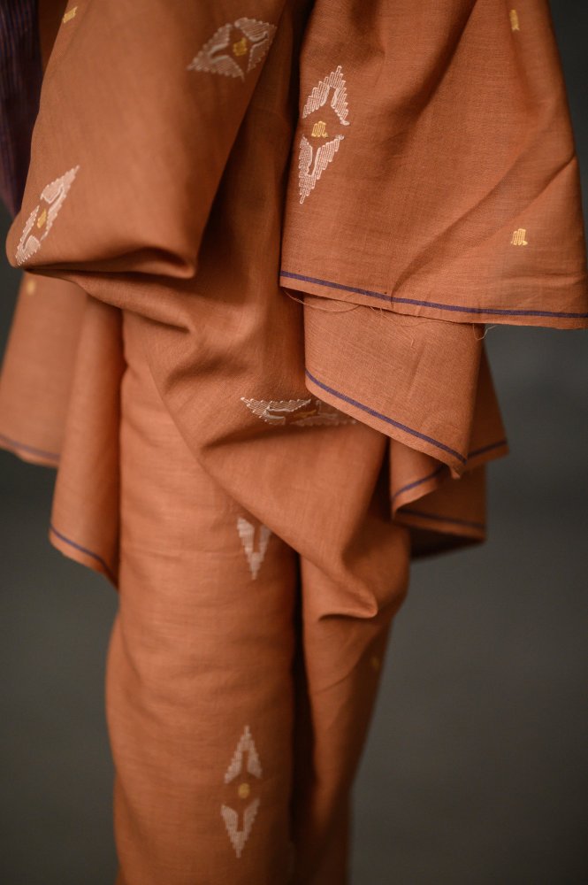 Jamdani Handwoven Cotton - Topsy Turvy