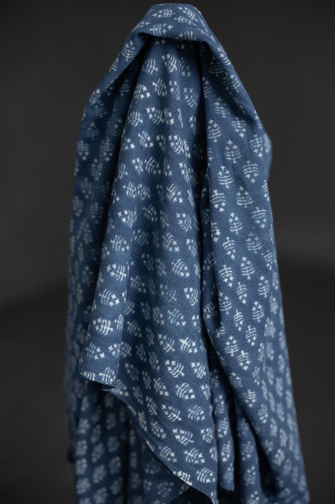 Ajrakh Organic Hand Block Print Cotton - Tree Topper