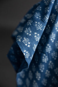 Ajrakh Organic Hand Block Print Cotton - Tree Topper