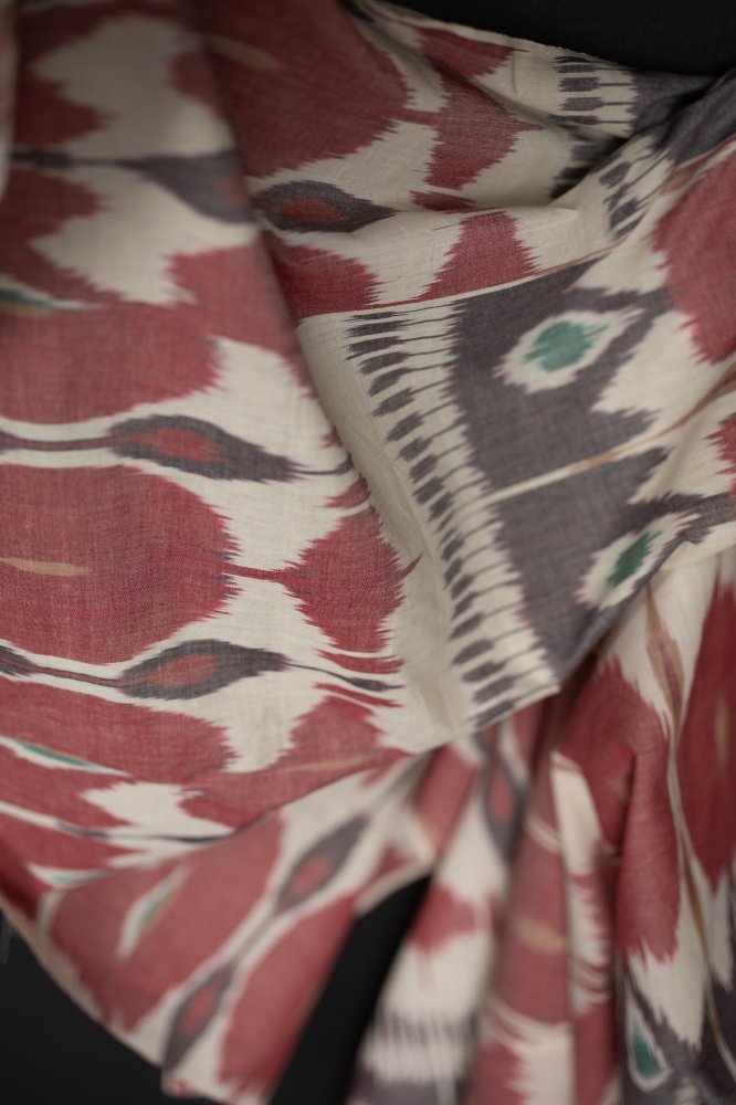 Ikat Indian Cotton - Tropics