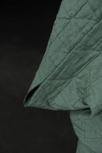 Quilted Jacquard Cotton - Viridian