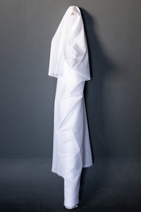 Organic Cotton Voile - White
