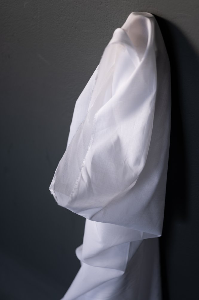 Organic Cotton Voile - White