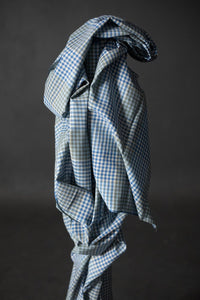 Handwoven Cotton Check - Watercolour