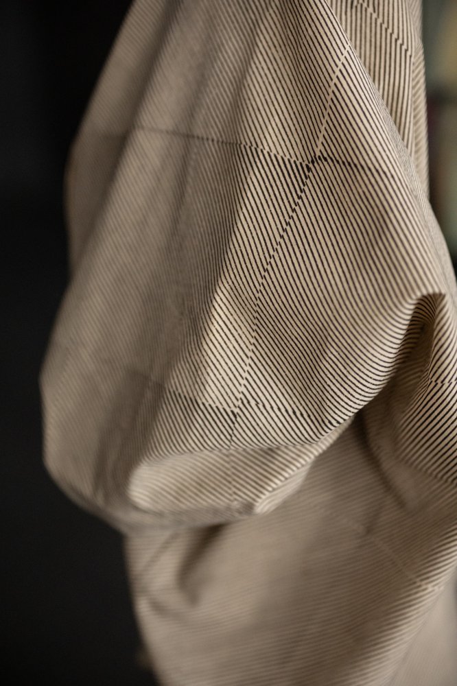 geometric striped fabric