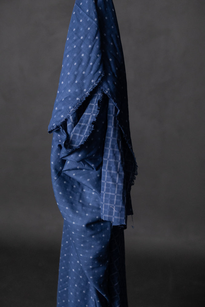 Cotton Double Gauze - Yoku Blue