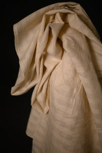 Handwoven Cotton Check - Seashell