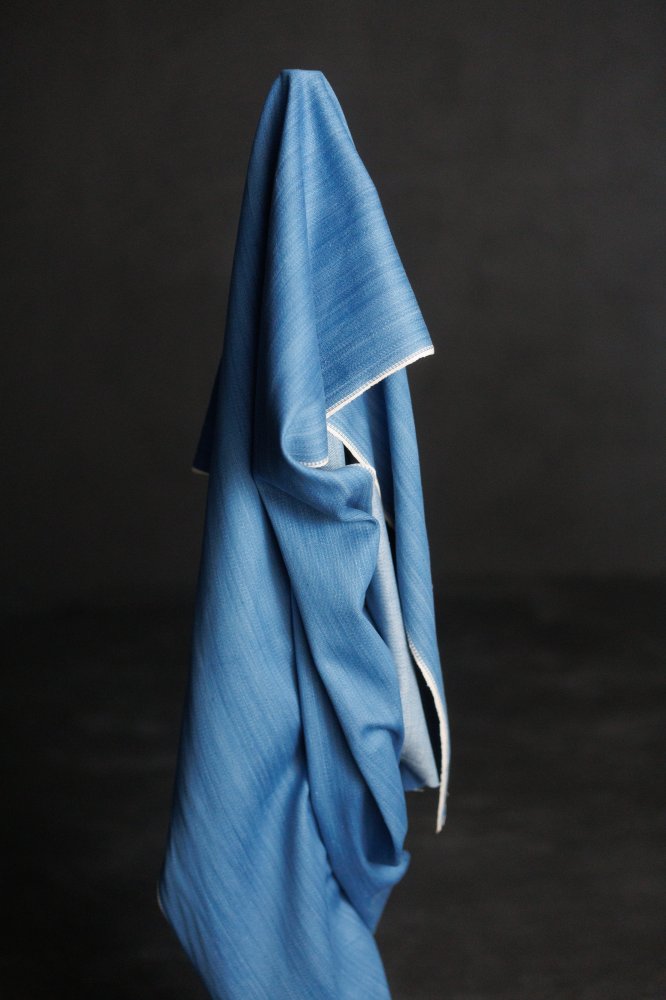 10oz Handloom Denim - Bright Sky