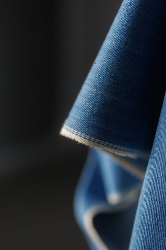 10oz Handloom Denim - Bright Sky