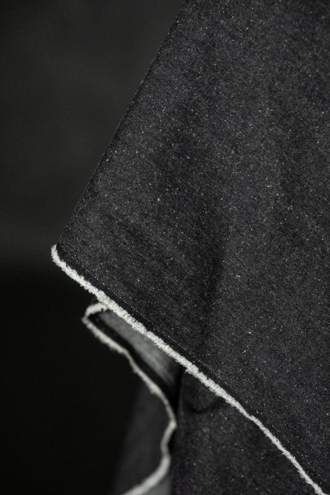 black 6.9oz japanese denim