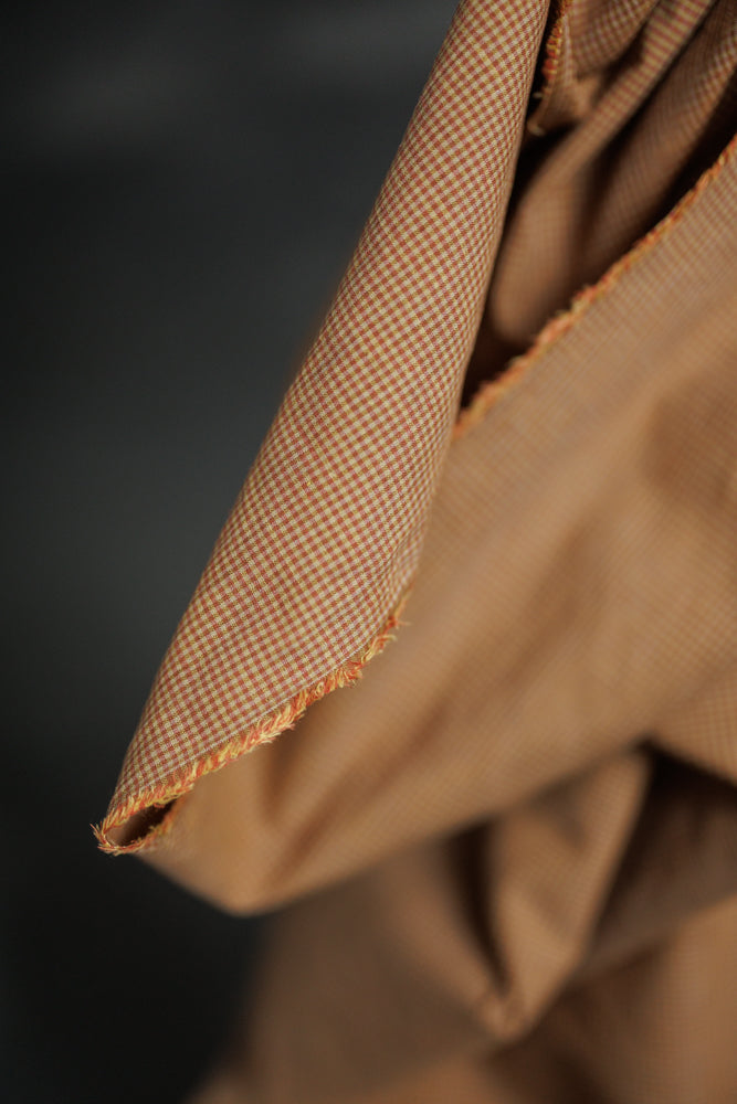 Japanese Cotton/Linen Gingham - Cascade