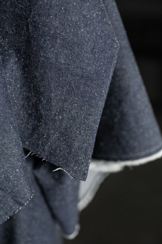 6.9oz Japanese  Denim - Dark Wash Space Dust