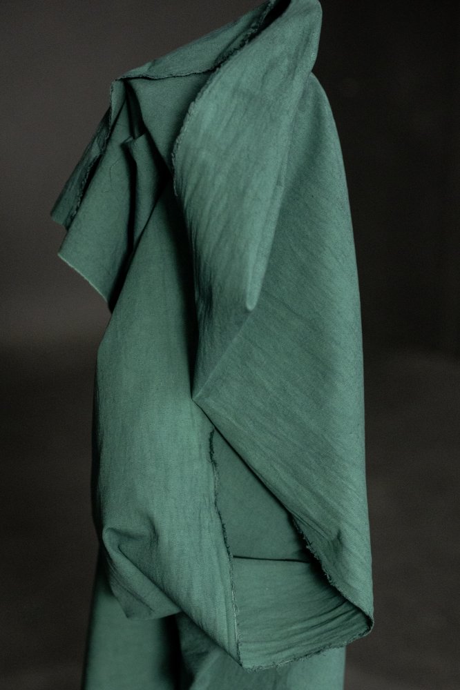 green japanese cotton hemp 