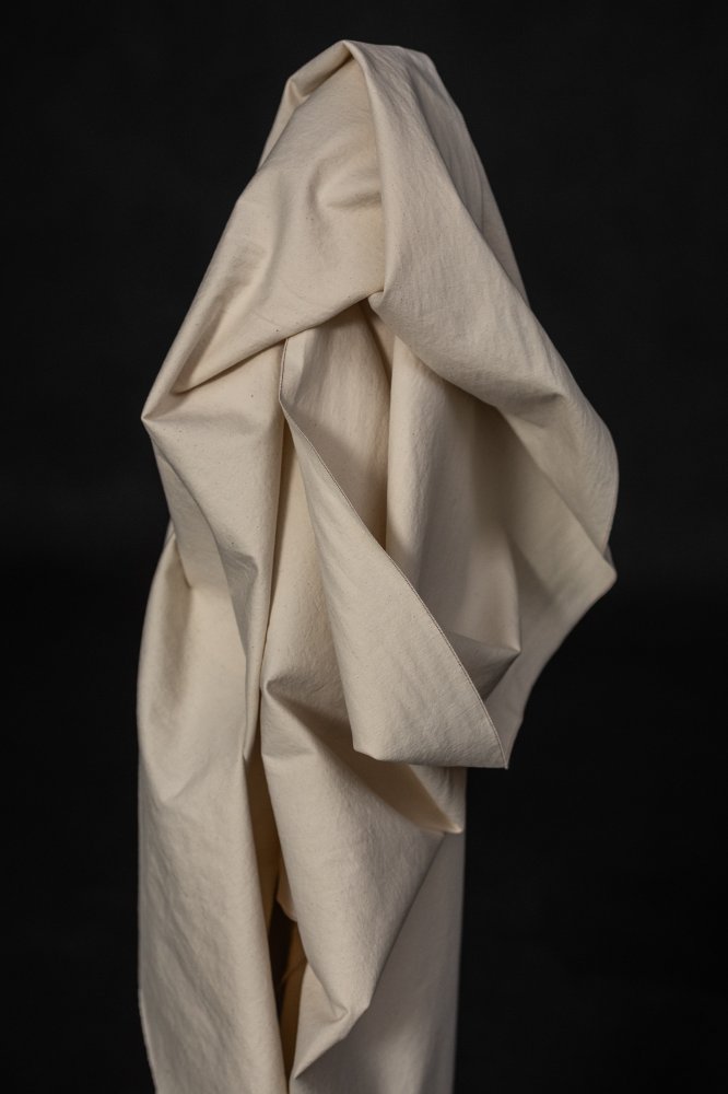 ecru japanese cotton canvas