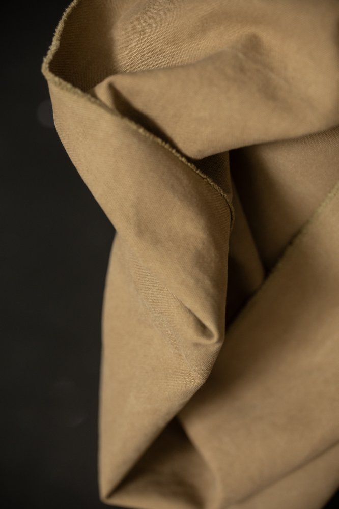 tan cotton canvas 