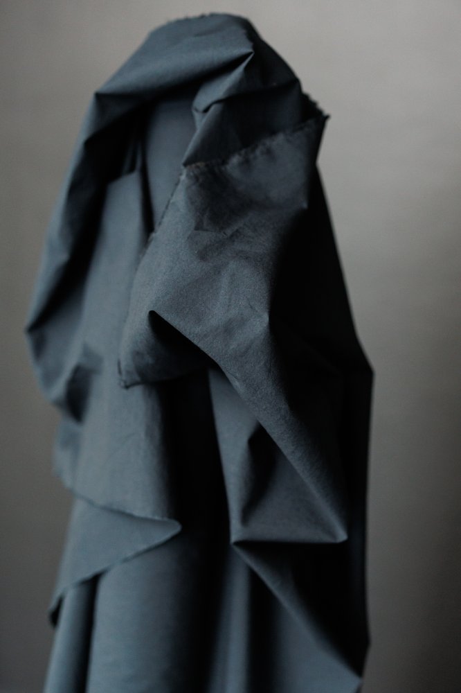 Japanese Cotton Poplin - Navy