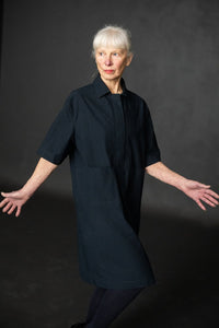 Japanese Cotton Poplin - Navy