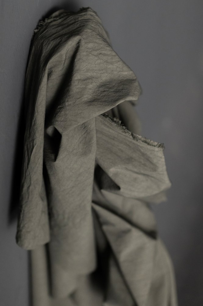 Japanese Cotton - Slate Green Triple Wash
