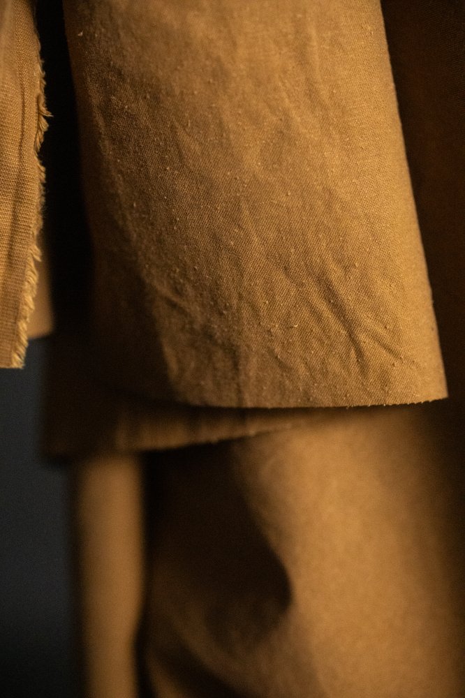 Japanese Utility Cotton Slub - Ochre