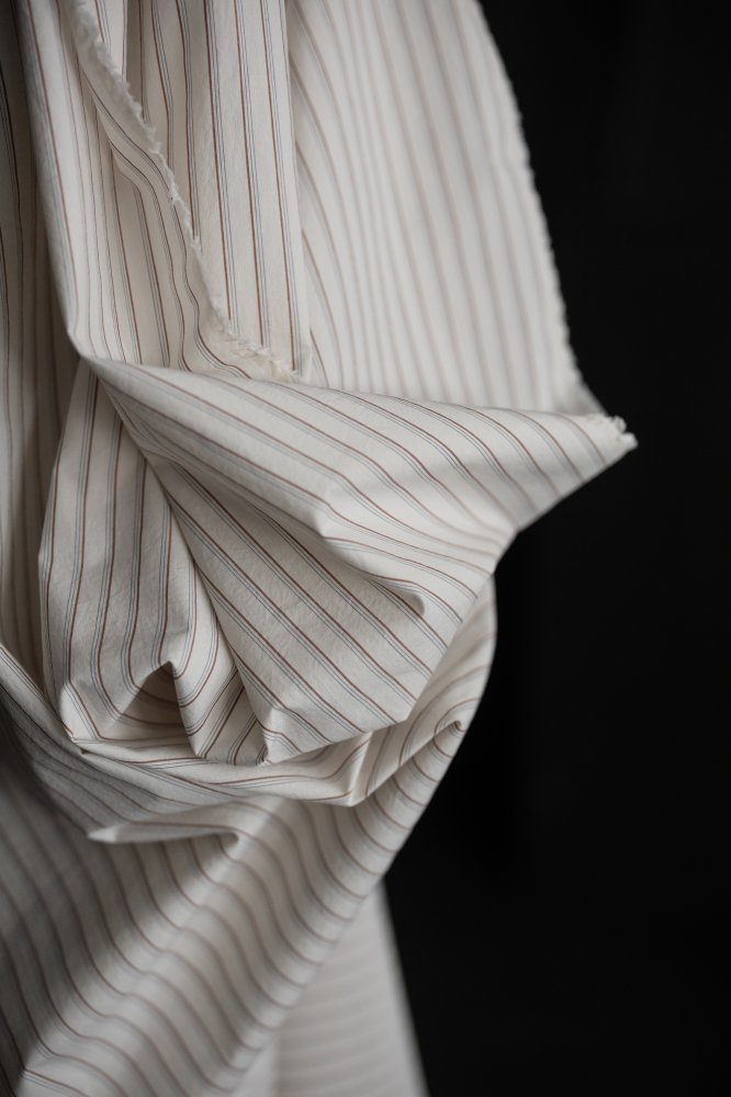 Remnant (Japanese Organic Cotton Swallow Stripe)