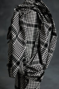 Japanese Cotton - Tabby Black