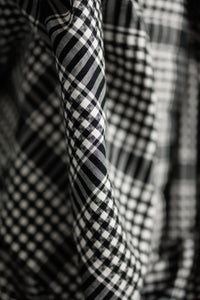 Japanese Cotton - Tabby Black