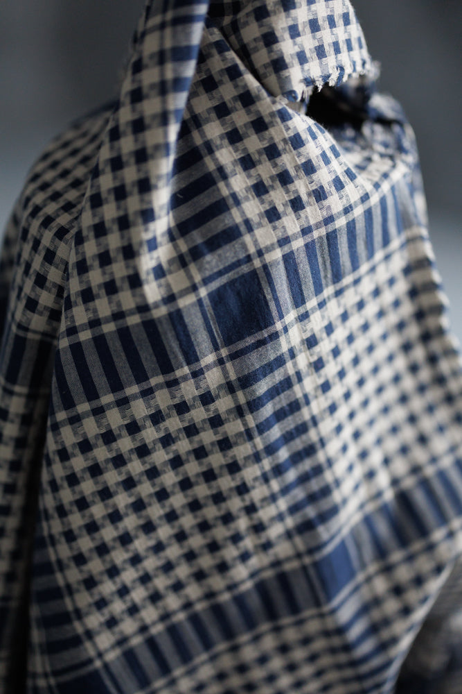 Japanese Cotton - Tabby Blues