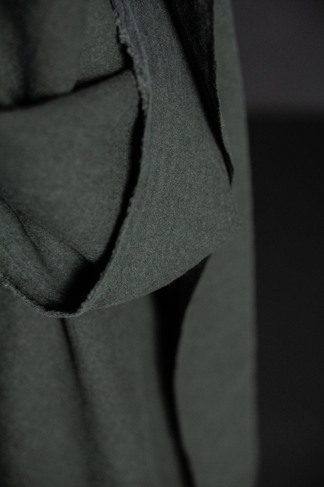 Japanese Brushed Linen/Wool - Cypress