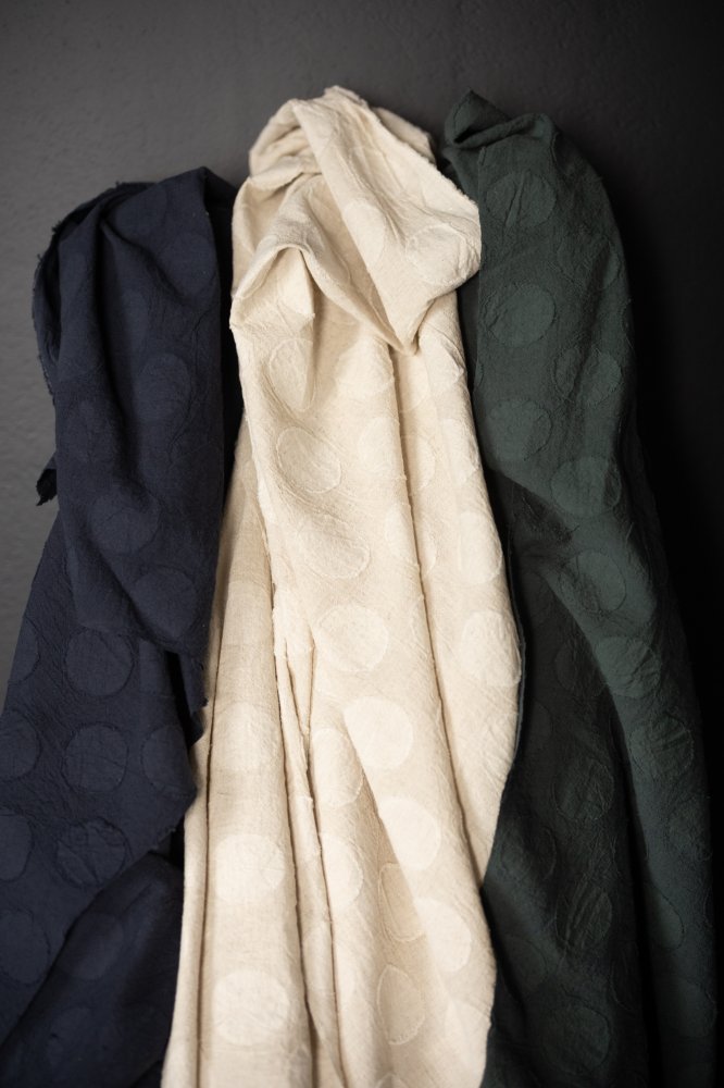 Japanese Cotton/Linen - Yuki Spot Mineral