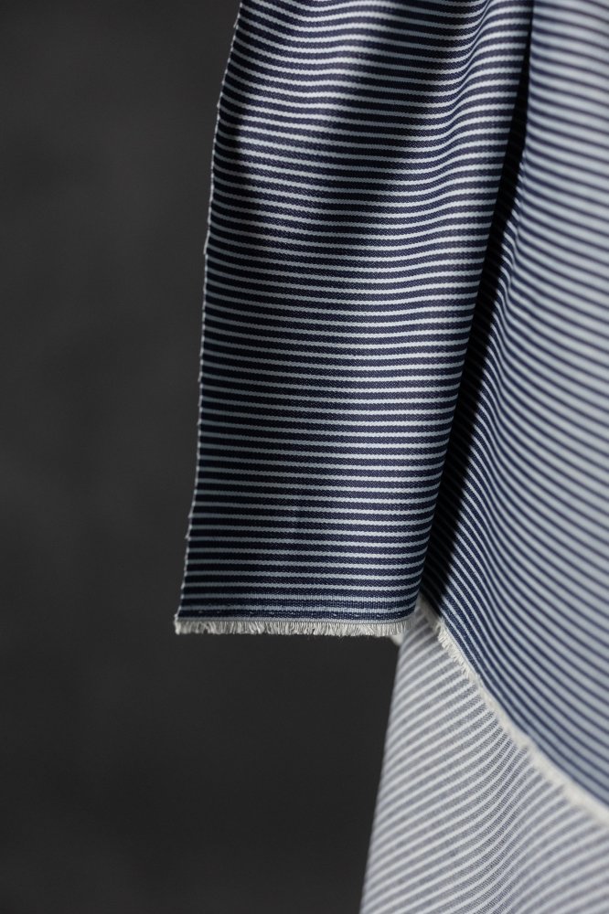 8oz Organic Denim - Denim Blue Hickory