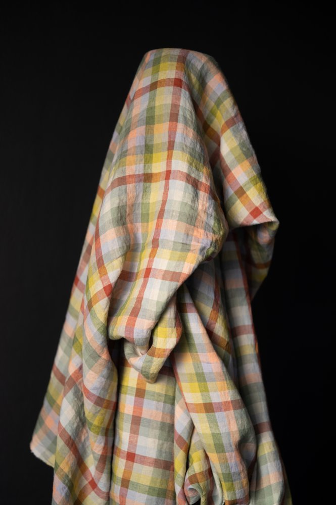 European Laundered Linen Check - Aurora