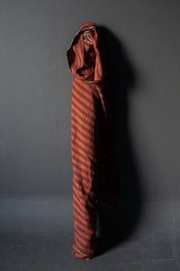 European Laundered Linen Stripe - Biscotti