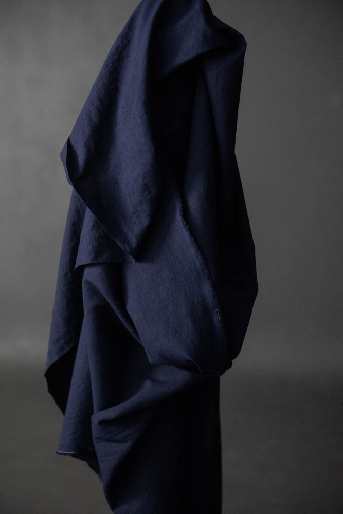 Linen/Recycled Linen/Organic Cotton *discounted - Dark Navy