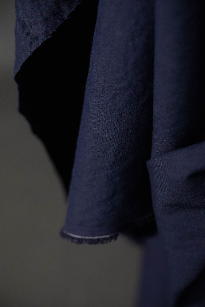 Linen/Recycled Linen/Organic Cotton *discounted - Dark Navy