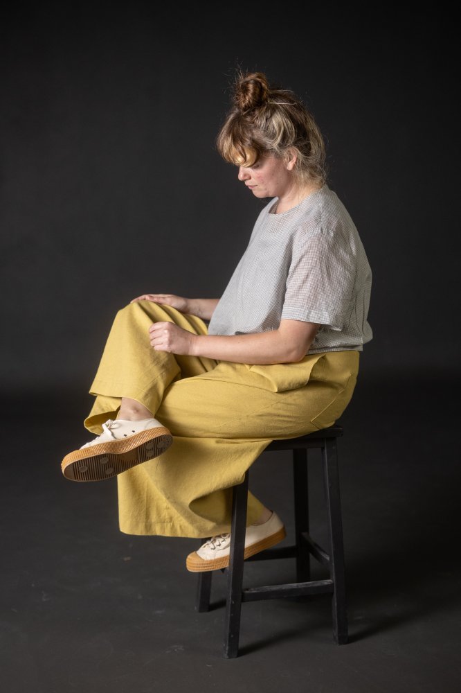 Linen/Recycled Linen/Organic Cotton *discounted - Mellow Yellow