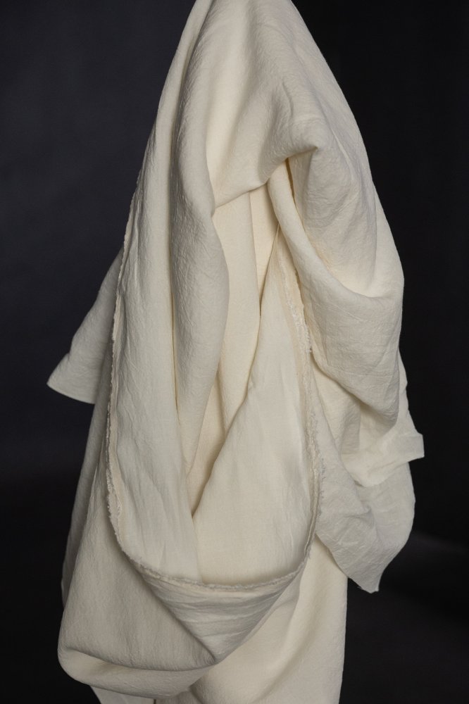 warm white extra wide linen
