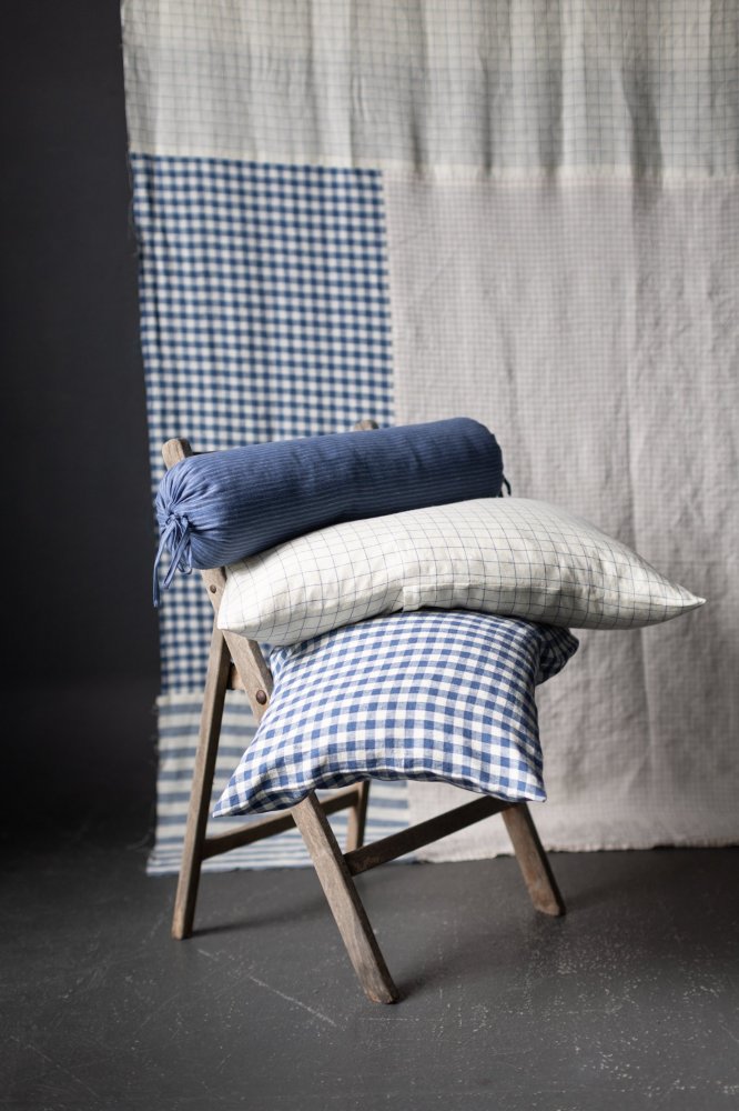 European Laundered Linen Gingham - Faro