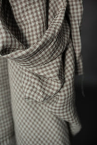 European Laundered Linen - Juniper Gingham