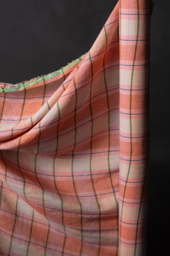 European Laundered Linen Check - Mon Fleur