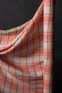 European Laundered Linen Check - Mon Fleur