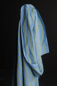 European Laundered Linen Stripe - Pastel