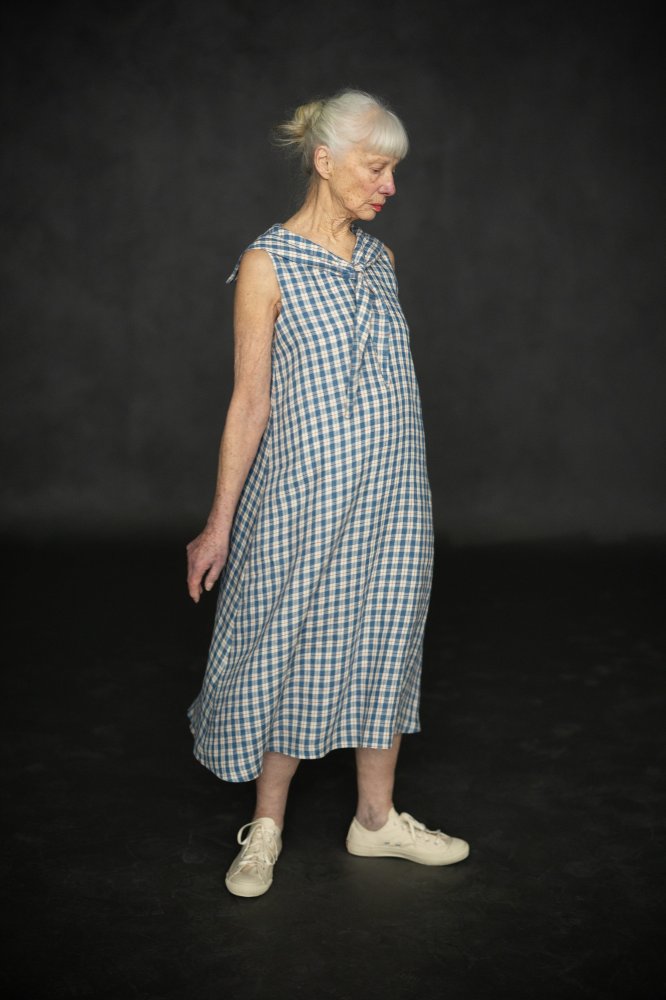 European Laundered Linen Check - Savanna