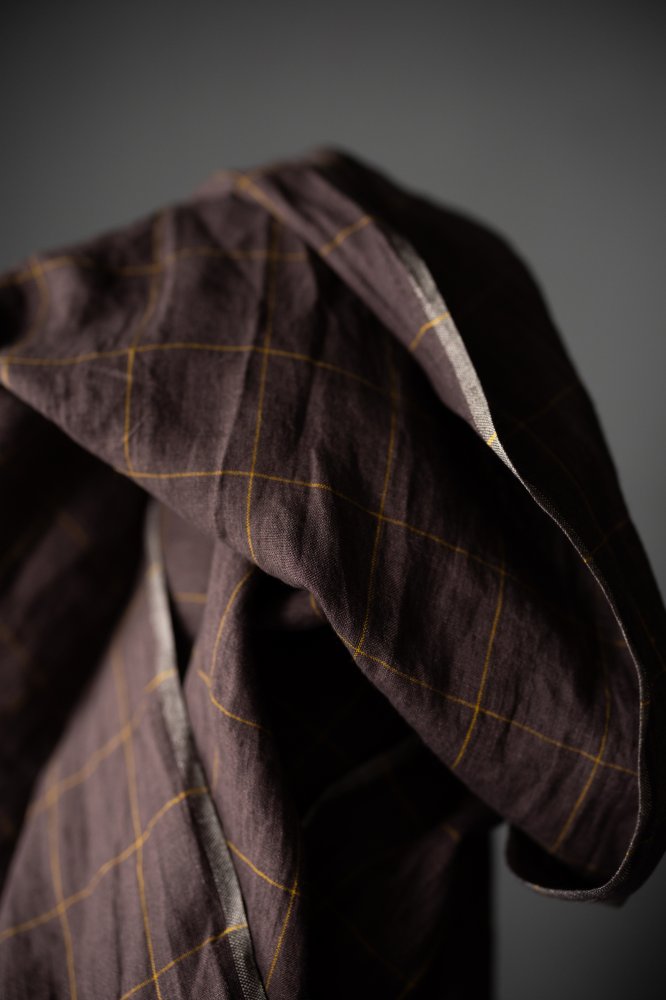 European Laundered Linen Check - Sophia Plum
